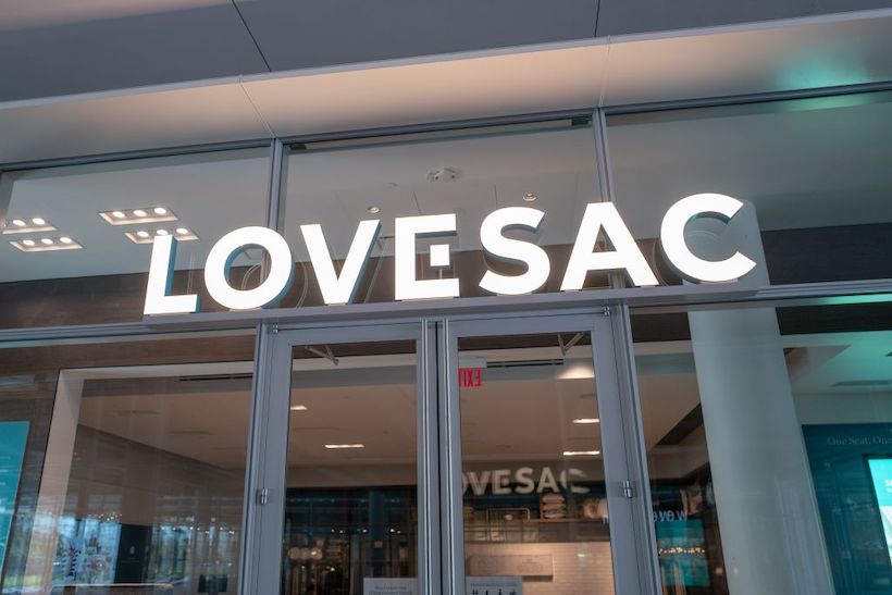 Exterior of a Lovesac location