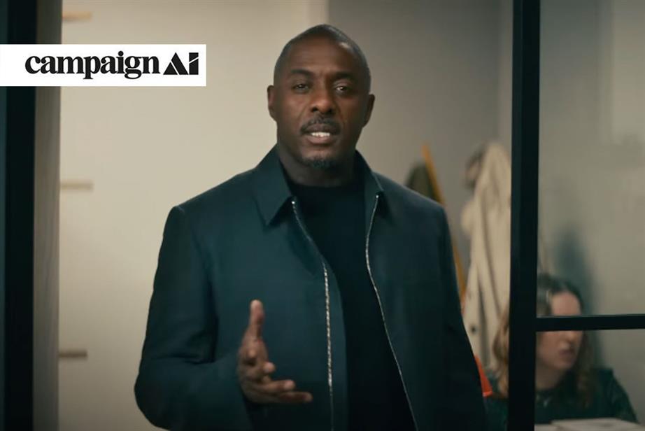 Idris Elba features in Service Now ad