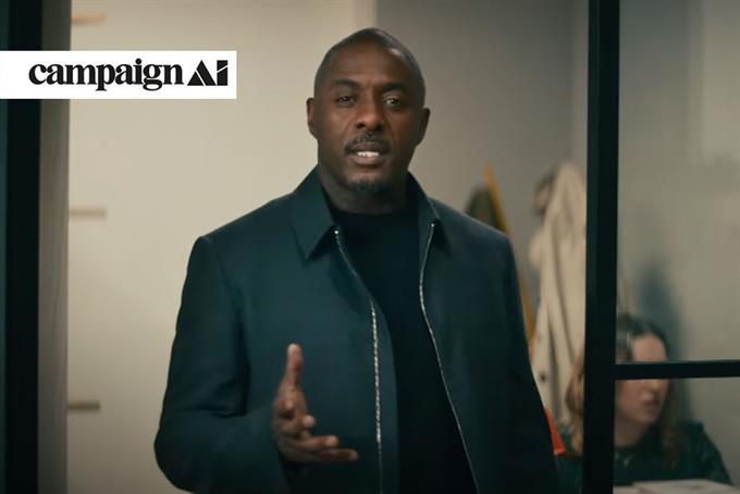 Idris Elba features in Service Now ad